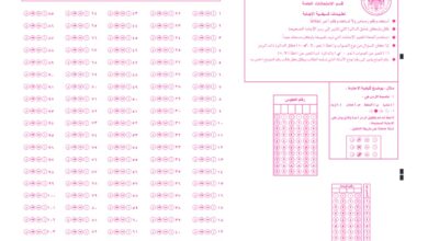ورقة الماسح الضوئي